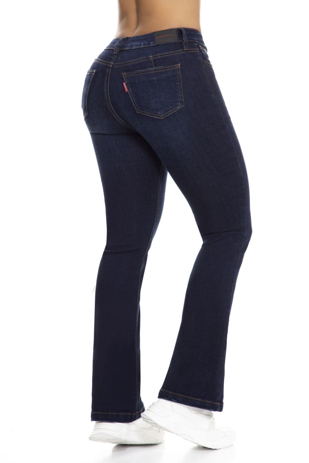 Jean Bota Campana Levanta Cola Azul Indigo J3323 DenimClazz