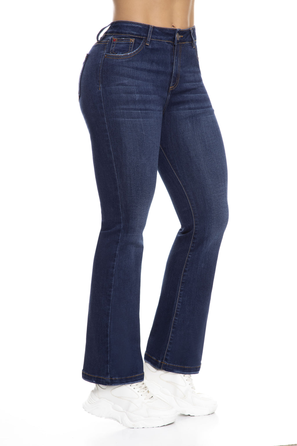 Jean Campana Levanta Cola Azul Profundo J3324 DenimClazz