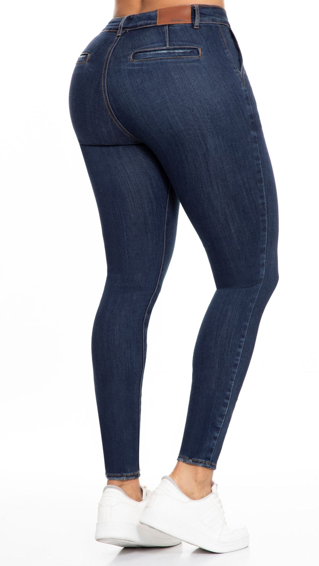 Jean Skinny Levanta Cola con Pinza y Bolsillo Diagonal | J3411