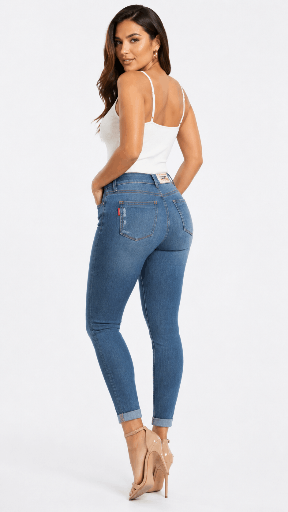 Jean J3412 | Básico Skinny Premium Levanta Cola