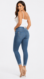 Jean J3412 | Básico Skinny Premium Levanta Cola
