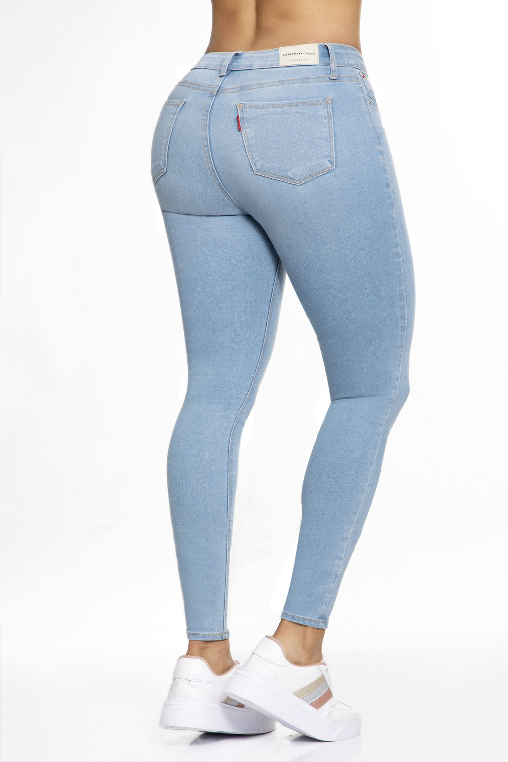 Jean Skinny Levanta Cola Azul Hielo J3419 DenimClazz