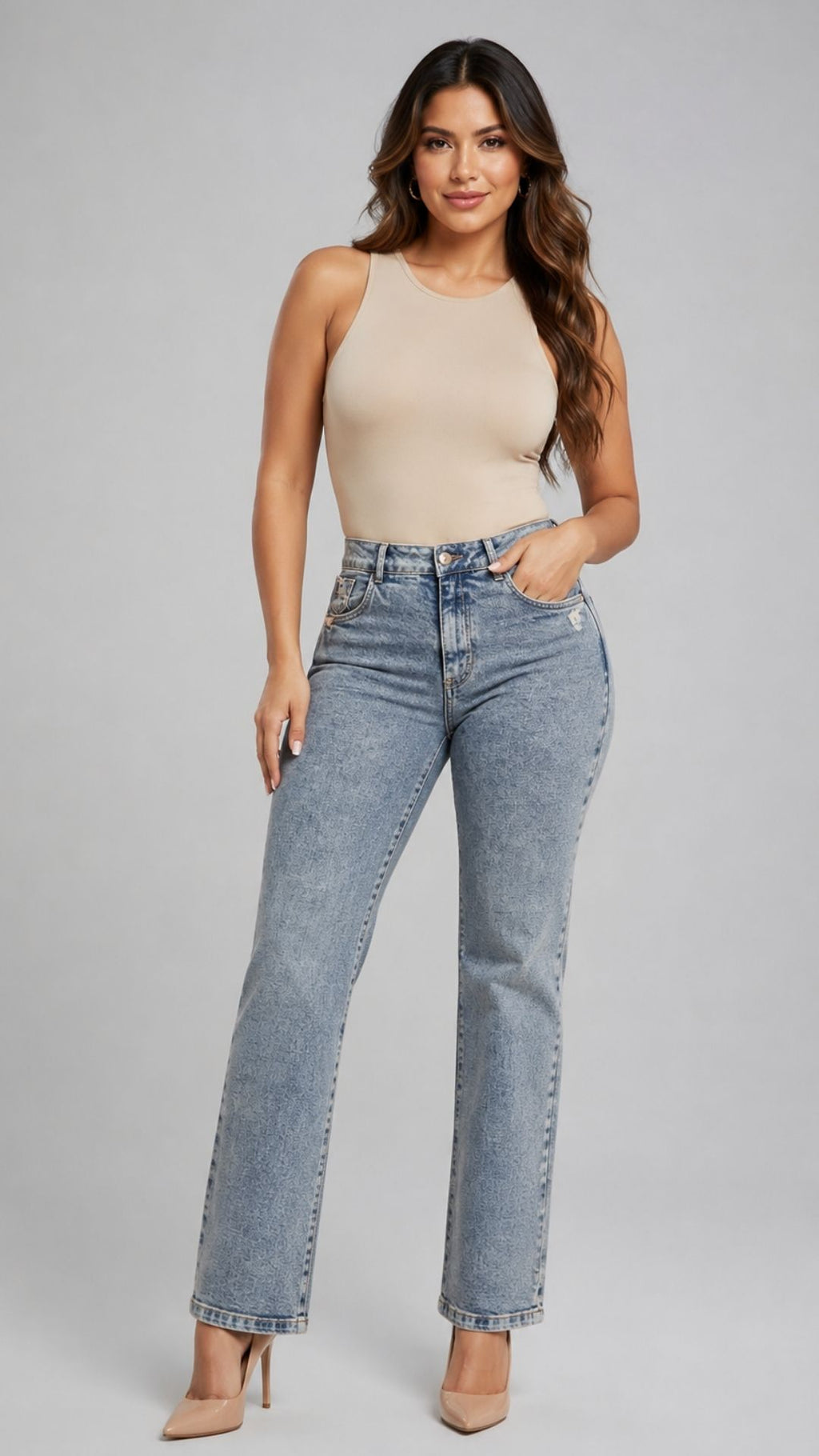 Jean Flare Dirty Levanta Cola | J3421