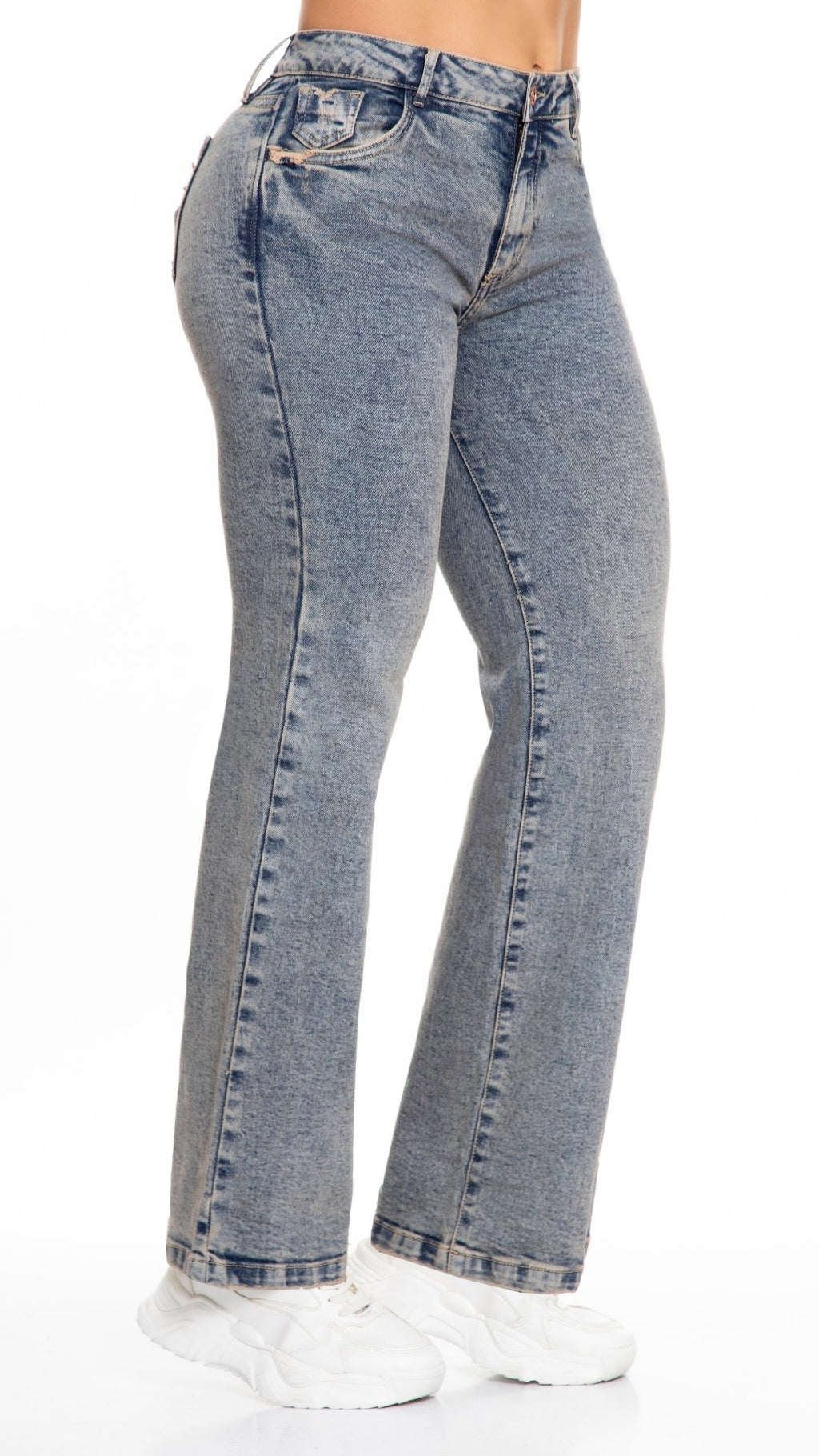 Jean Flare Dirty Levanta Cola | J3421