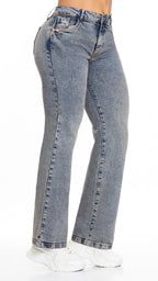 Jean Flare Dirty Levanta Cola | J3421