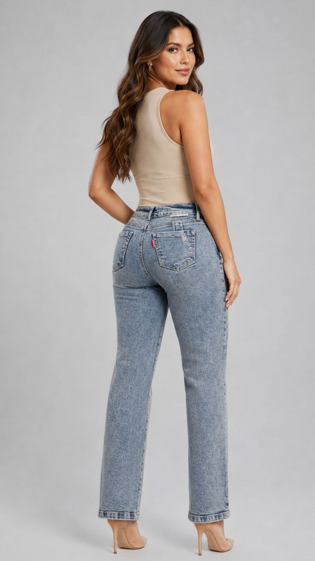 Jean Flare Dirty Levanta Cola | J3421