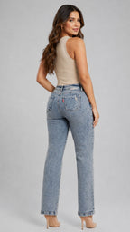 Jean Flare Dirty Levanta Cola | J3421