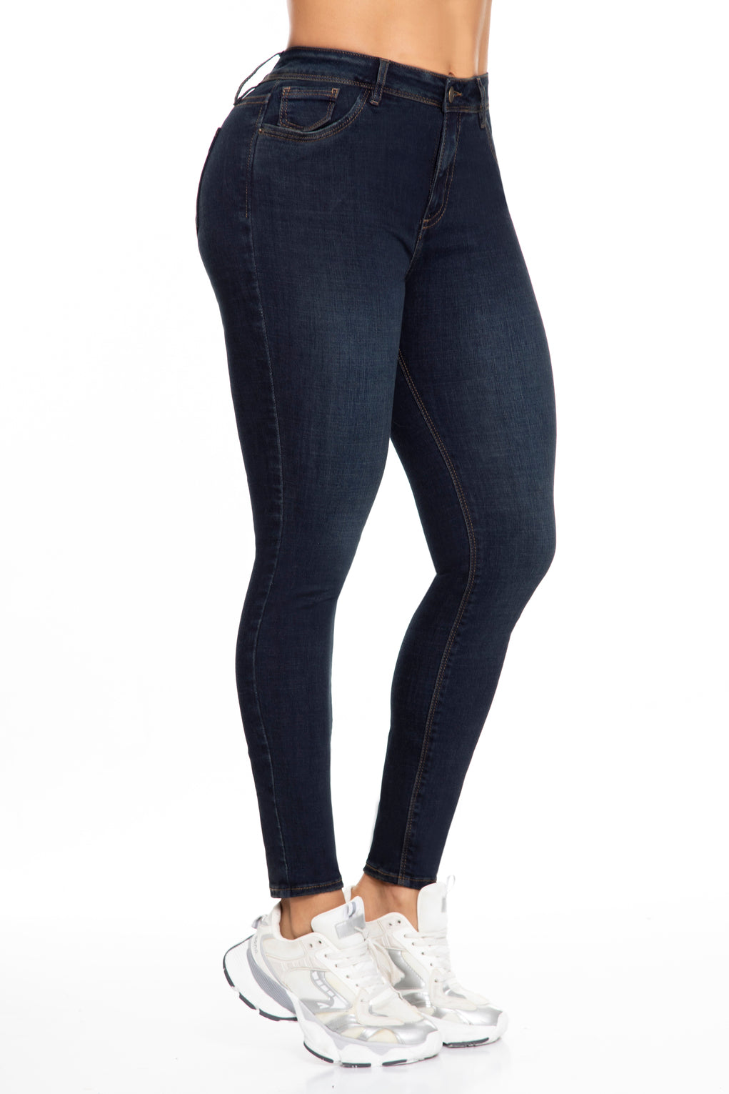 Jean Skinny Levanta Cola Azul Clásico J3428 DenimClazz