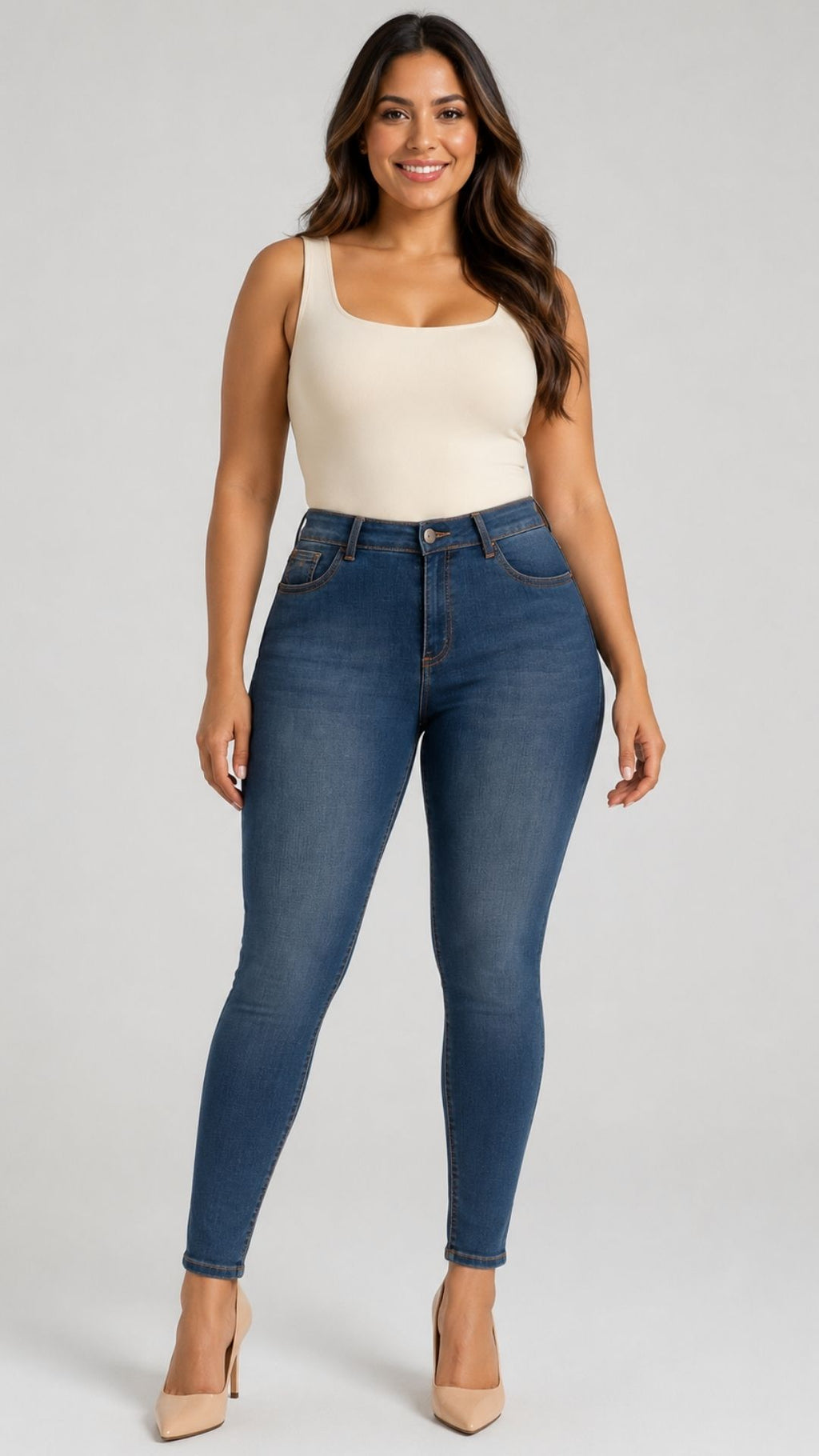 Jean Skinny Dirty Levanta Cola | J3434
