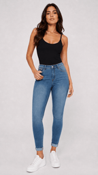 Jean J3435 | Skinny Dirty Claro de Horma Perfecta