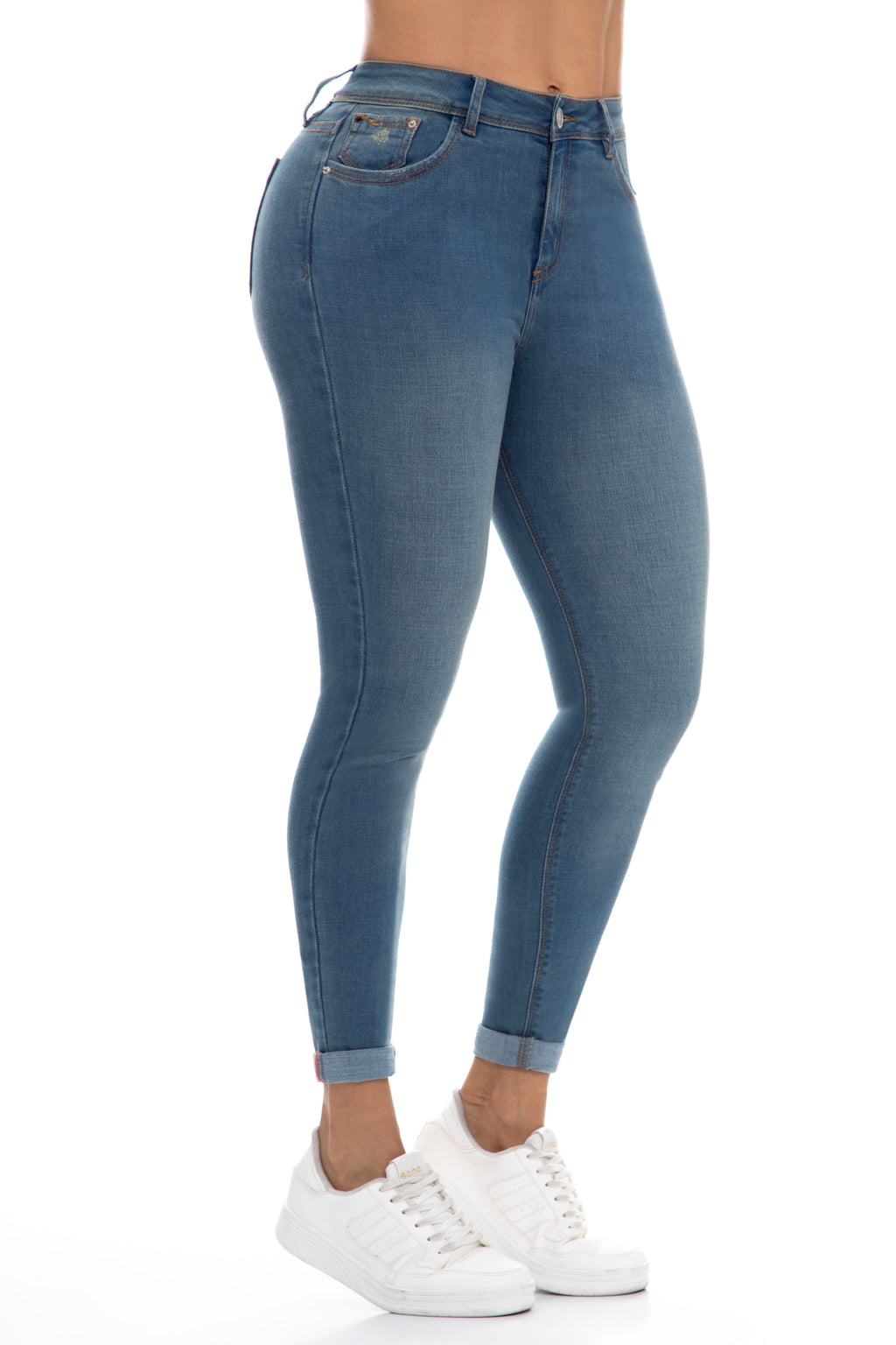 Jean J3435 | Skinny Dirty Claro de Horma Perfecta