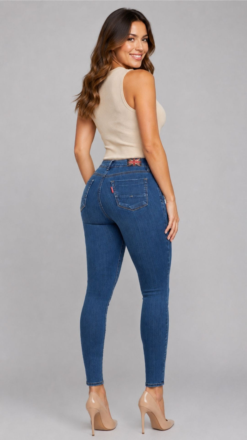 Jean Skinny Levanta Cola Clásico | J3443