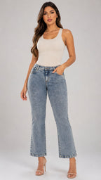 Jean Flare Dirty Levanta Cola | J3448