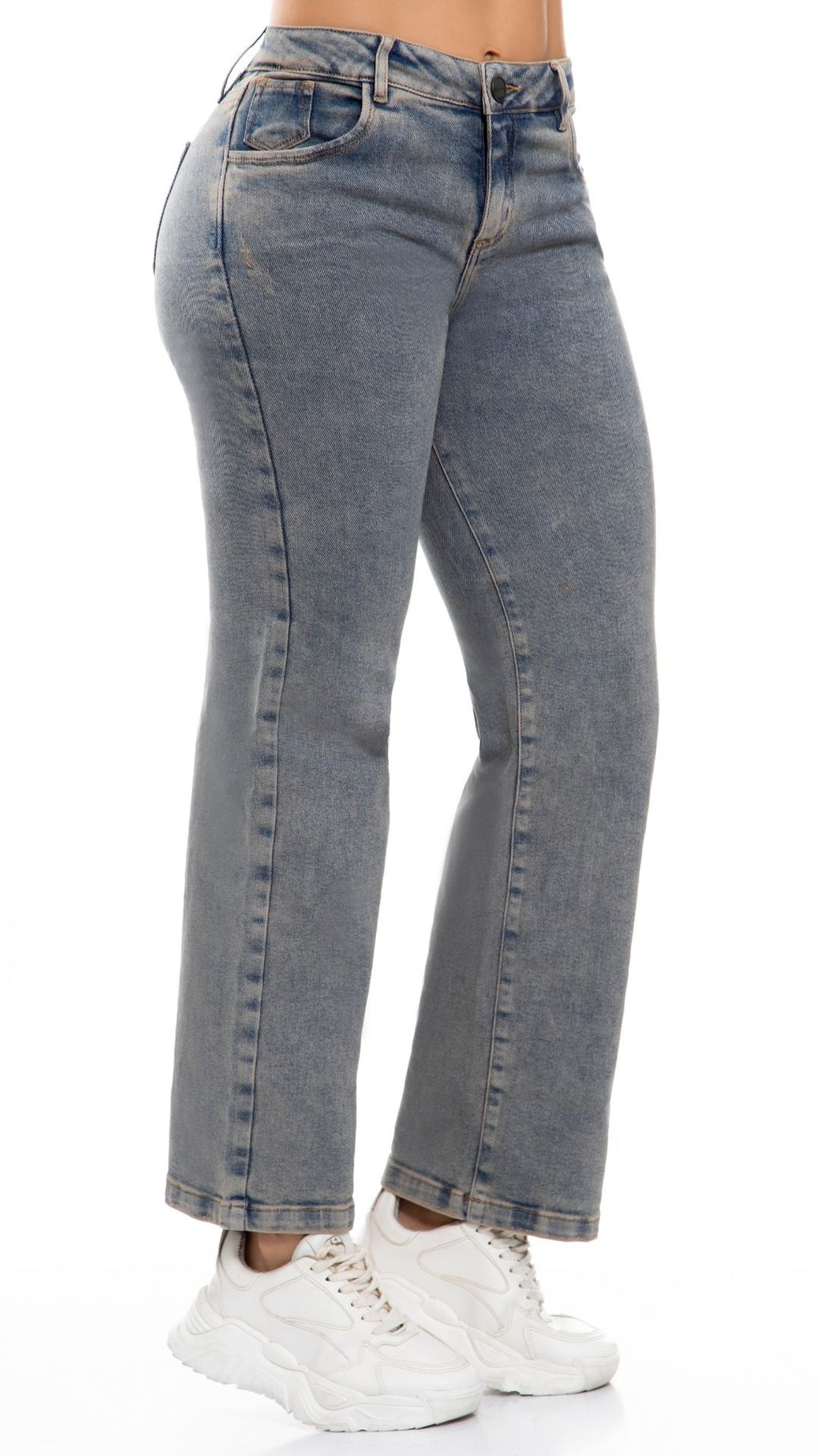 Jean Flare Dirty Levanta Cola | J3448