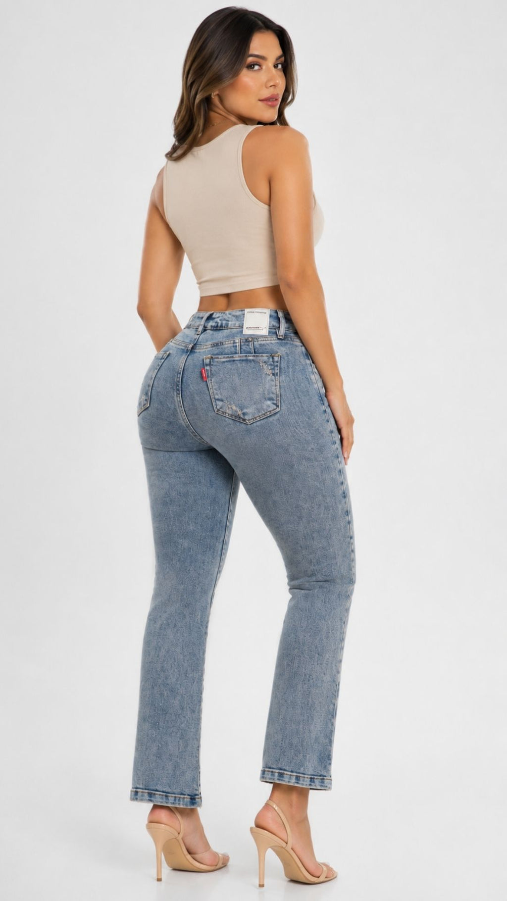 Jean Flare Dirty Levanta Cola | J3448