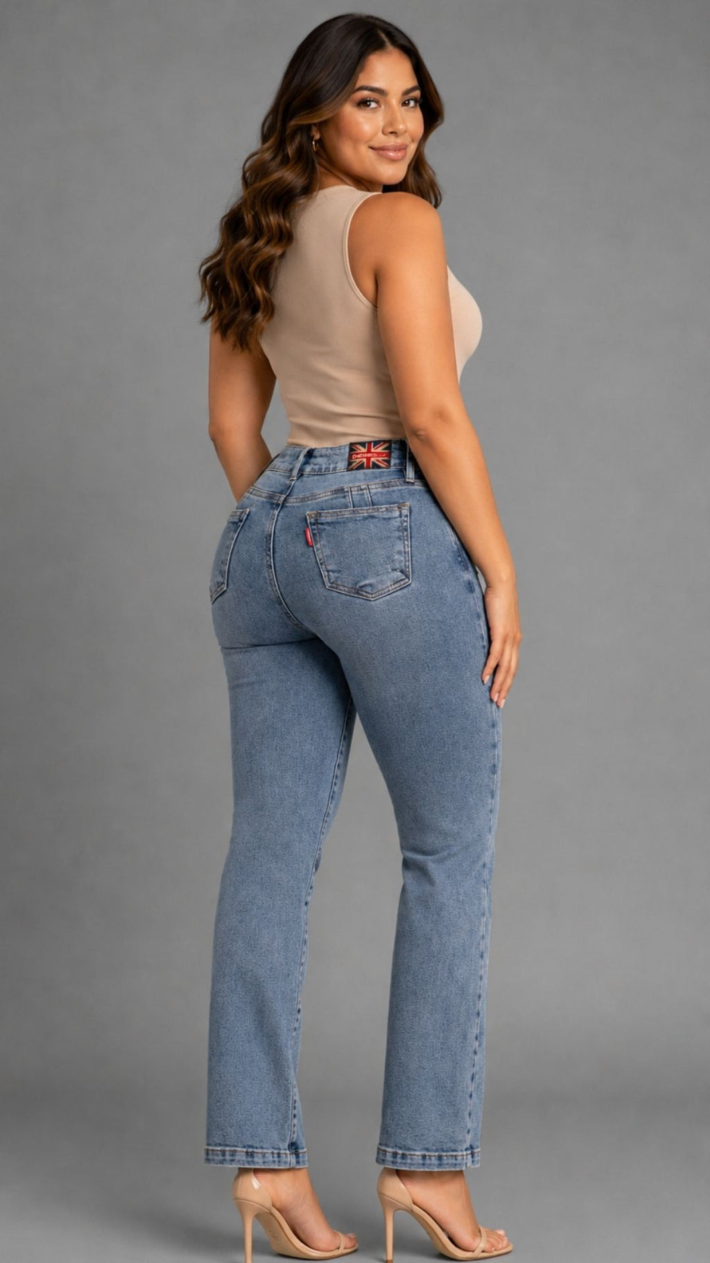 Jean Flare Dirty Levanta Cola | J3449