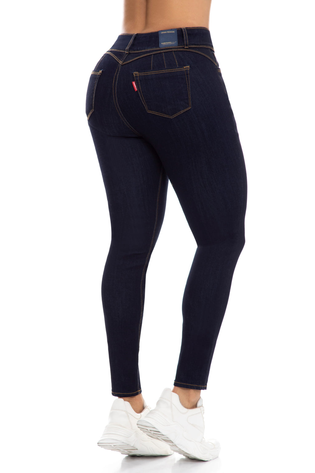 Jean J3457 |   2 Botones Skinny Azul Claro Fit Perfecto