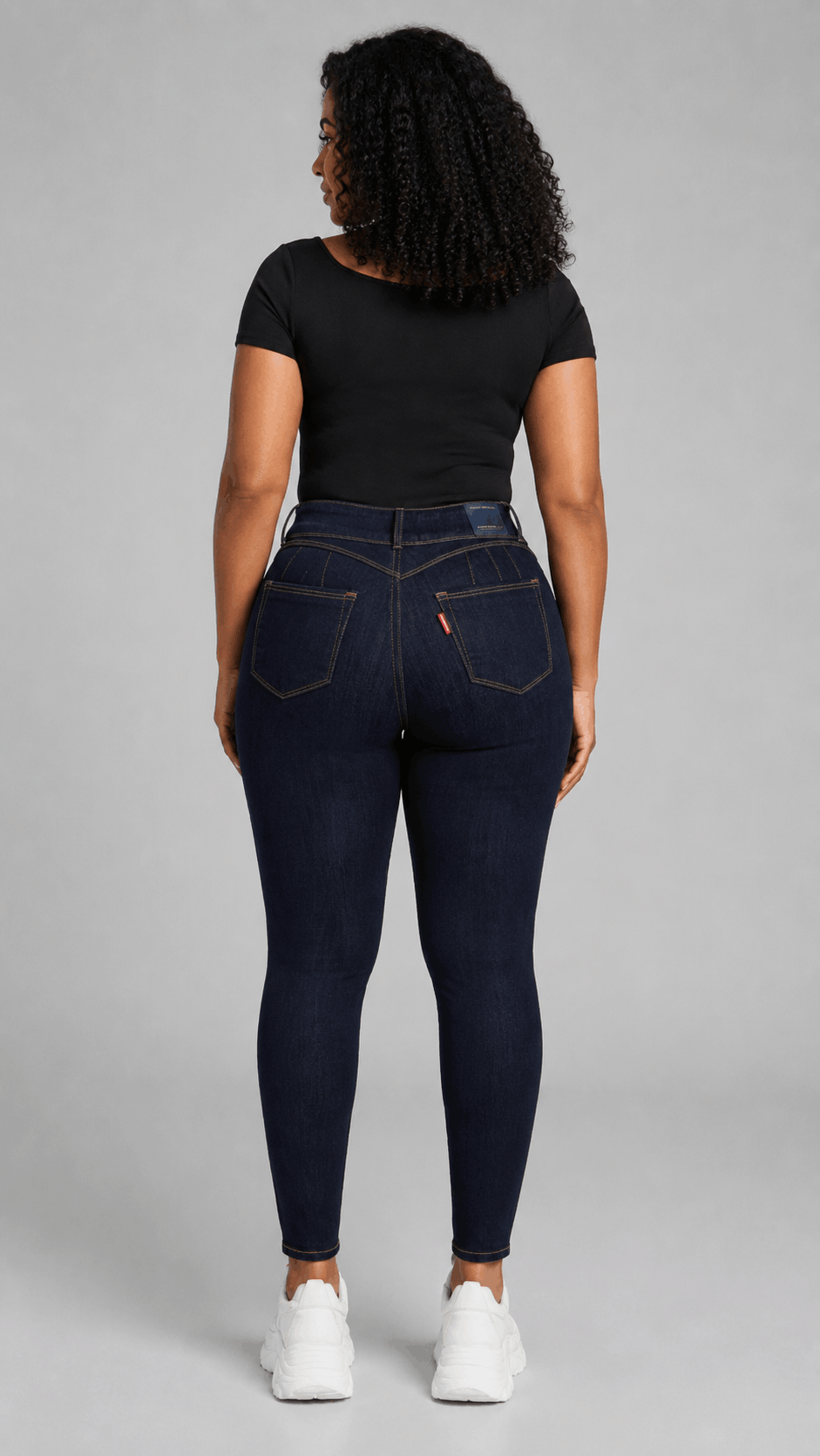 Jean J3457 |   2 Botones Skinny Azul Claro Fit Perfecto
