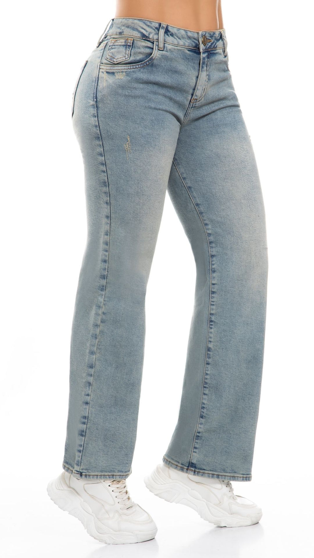 Jean Flare Dirty Levanta Cola | J3483