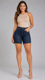 Short Denim Levanta Cola Bicicletero | S3379