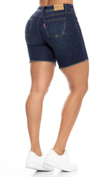 Short Denim Levanta Cola Bicicletero | S3379